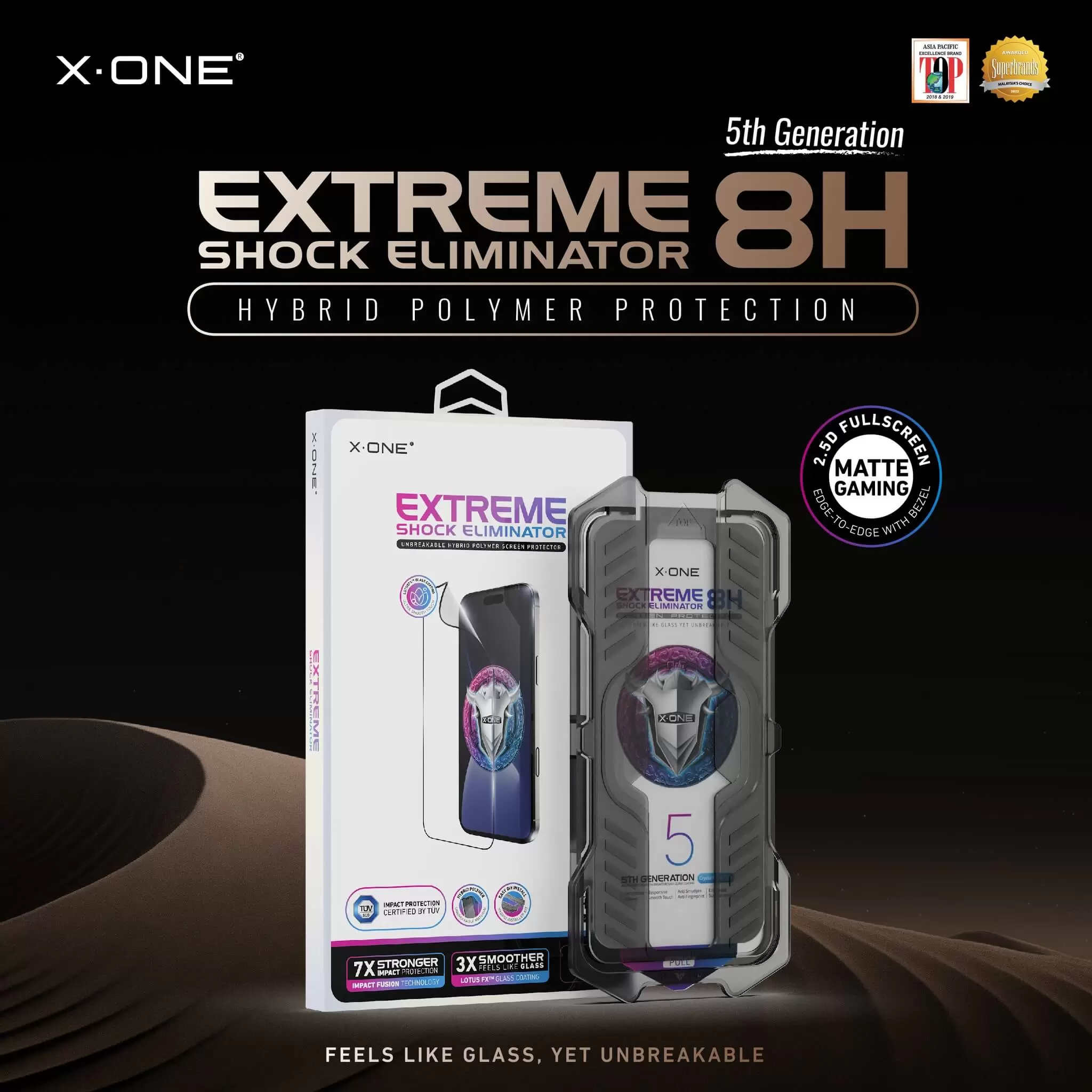 Kurulum kitiyle birlikte Extreme Shock Eliminator 8H - Matte Gaming