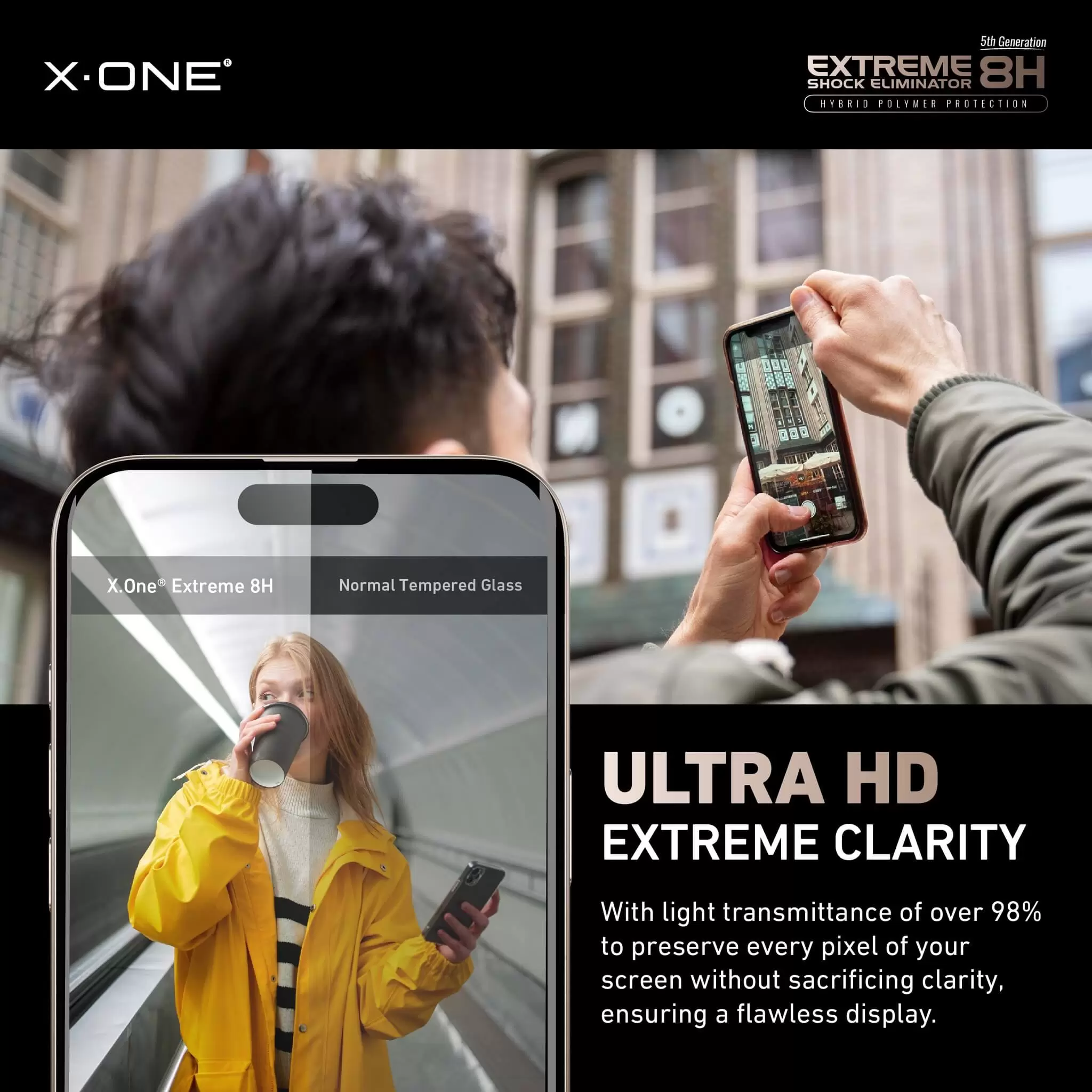 Kurulum kitiyle birlikte Extreme Shock Eliminator 8H - Clear HD