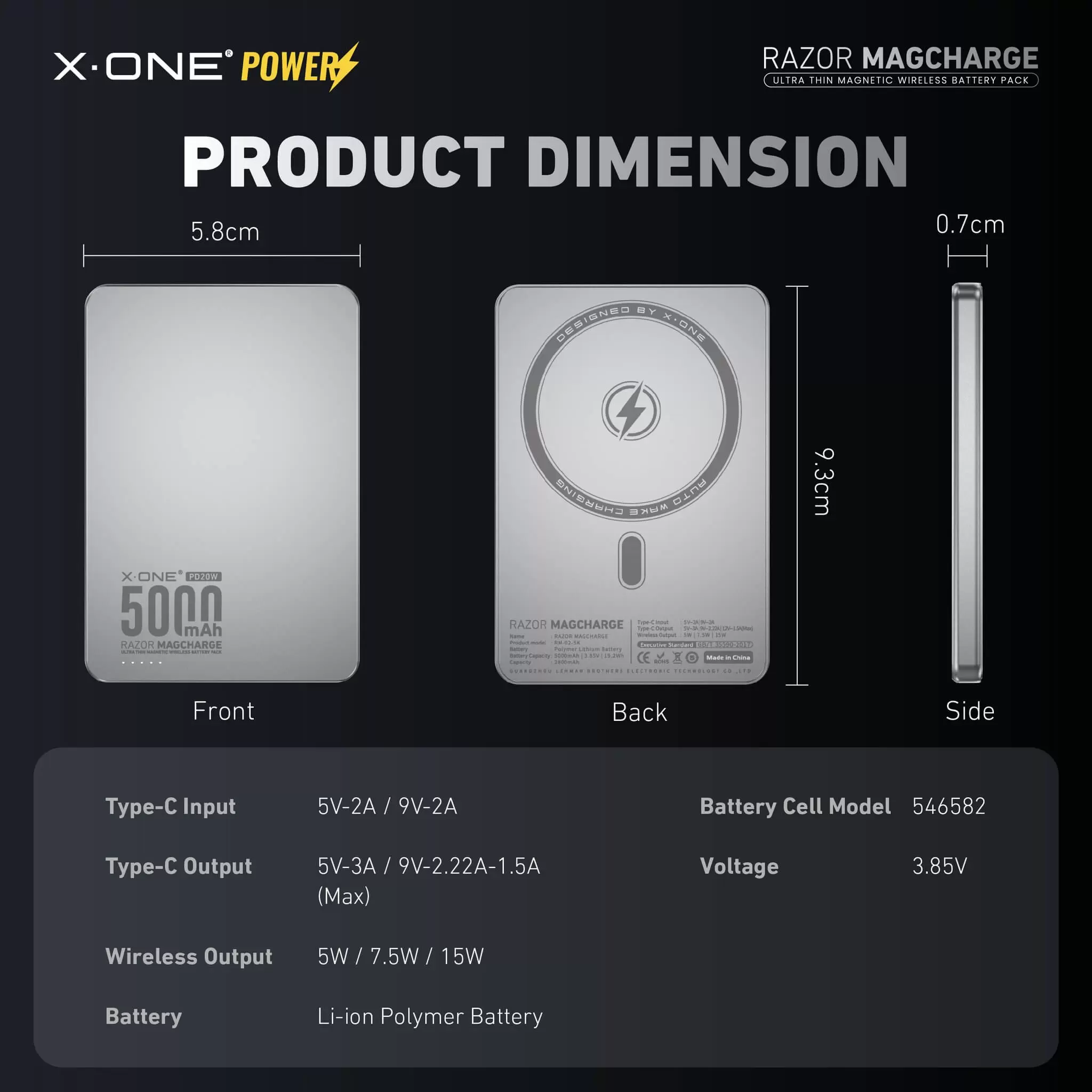 Jilet Magcharge