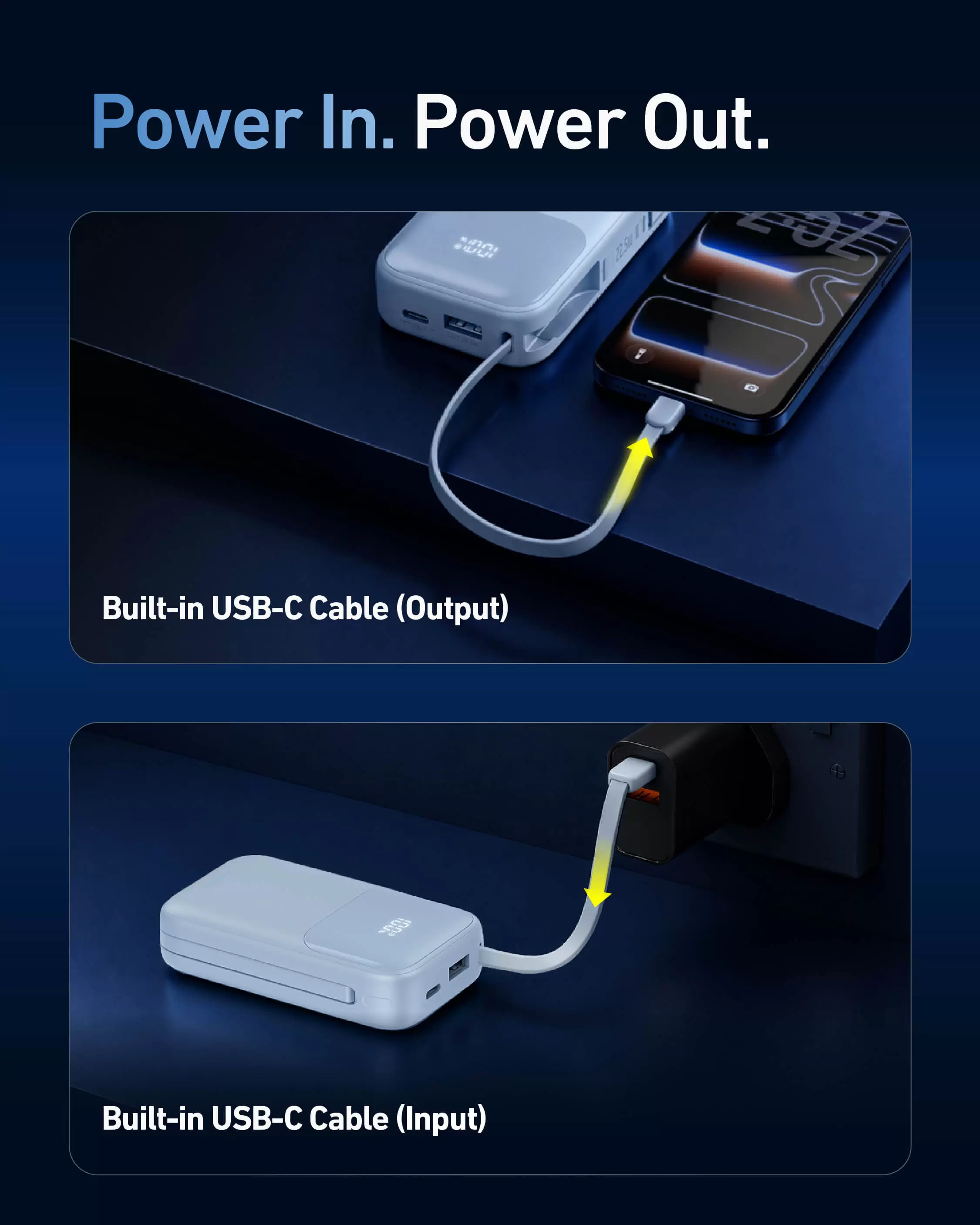 Atom Duo 22,5W 10000mAh G&uuml;&ccedil; Bankası